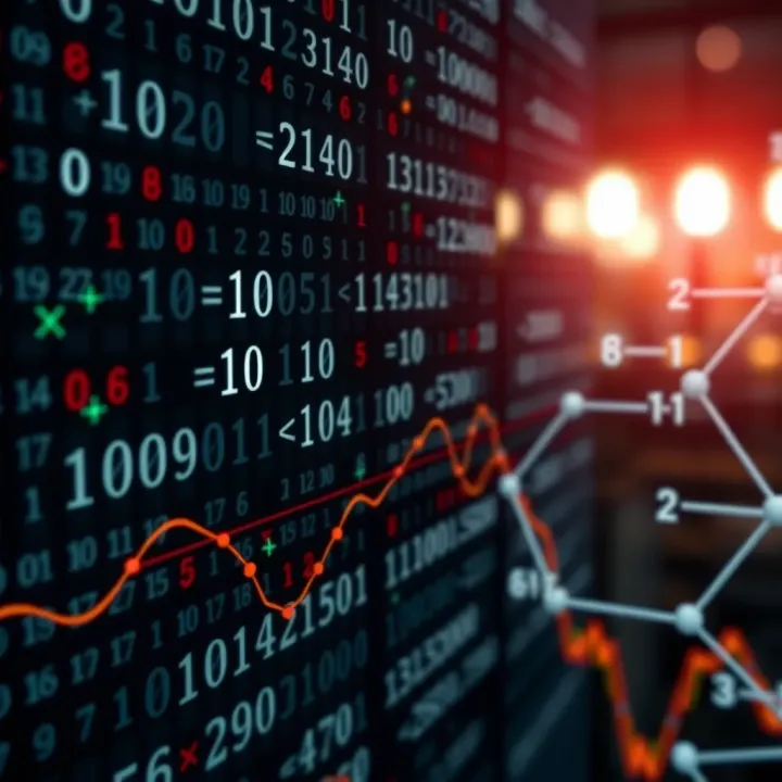 Binary Operations in Algebraic Systems Visual representation of binary operations applied within algebraic structures such as groups and rings