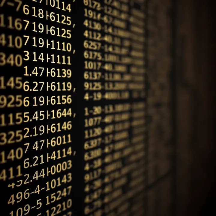 Visualization of binary search algorithm narrowing down the search range in a sorted array