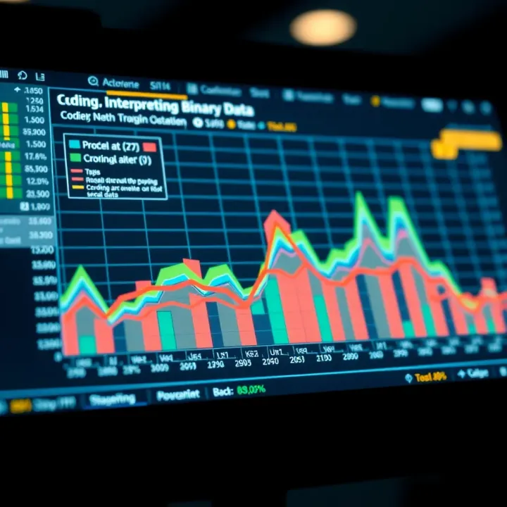 Coding and Interpreting Binary Data in Research Chart illustrating coding and interpretation of binary data in social sciences
