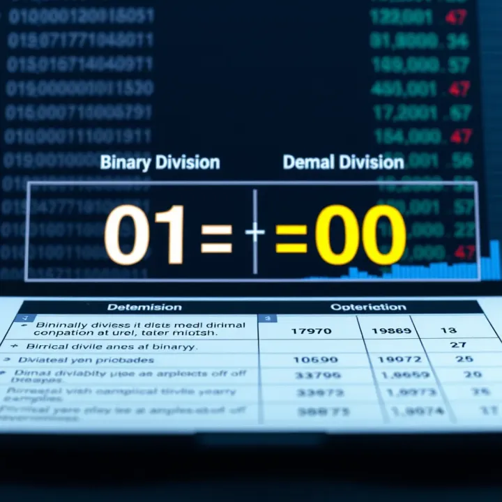 Binary Division Rules and Their Practical Uses