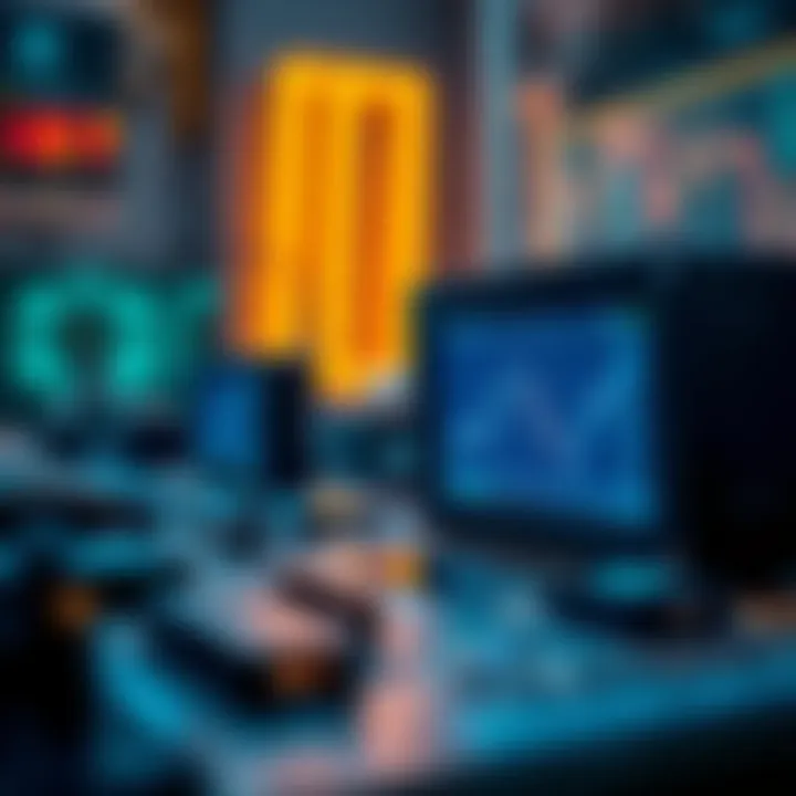 Representation of various devices utilizing binary converters to enable digital communication and data processing