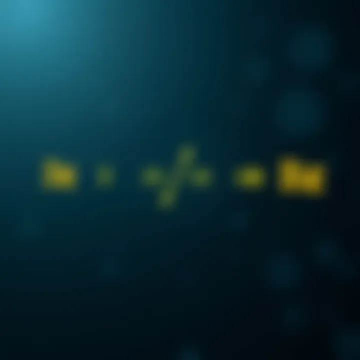 Diagram showing a set of elements connected by arrows representing a binary relation