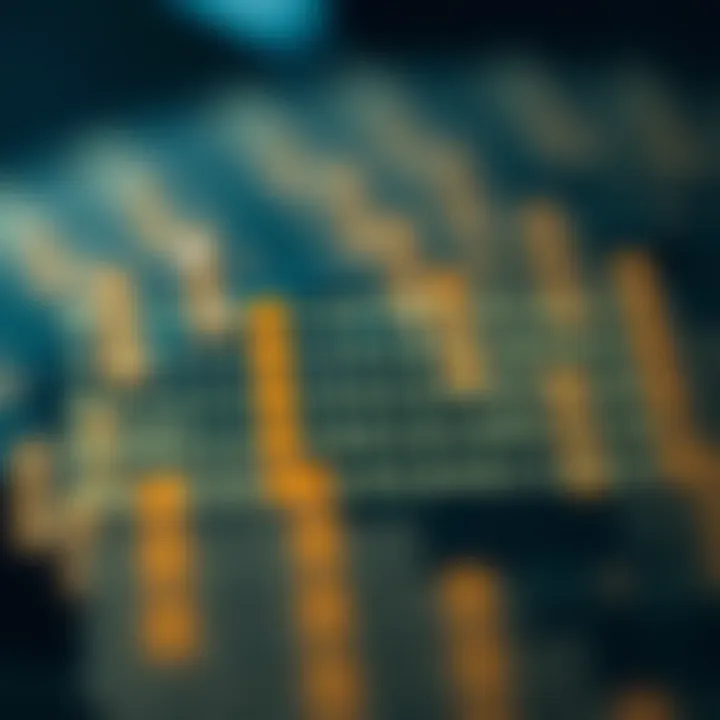 Diagram illustrating the binary search algorithm on a sorted array