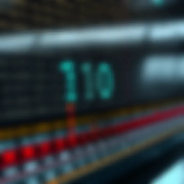 Illustration showing the calculation of decimal value from a binary number using weighted positional values