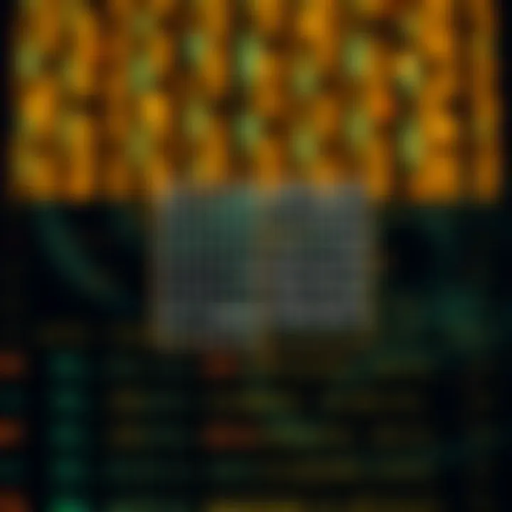 Diagram illustrating binary search dividing a sorted array into halves