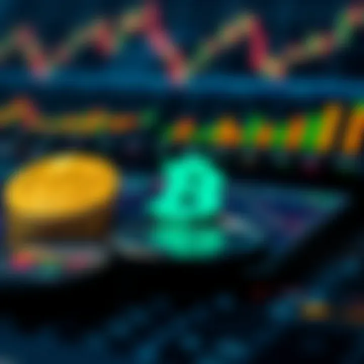 Illustration of digital assets and currency symbols with a focus on Pakistan’s regulatory environment