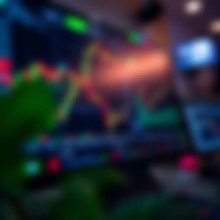 Forex Trading Software Interface tailored for Pakistani Traders User interface of forex trading software displaying charts and currency pairs for Pakistani market