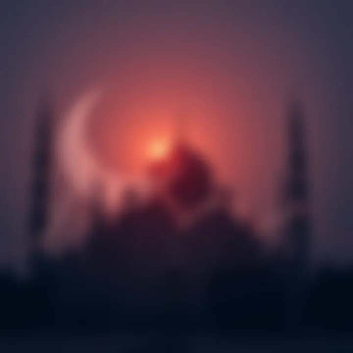 Cryptocurrency Investment in Pakistan's Financial and Religious Context Financial chart with digital currency icons overlayed on a mosque silhouette representing crypto investment in Pakistan
