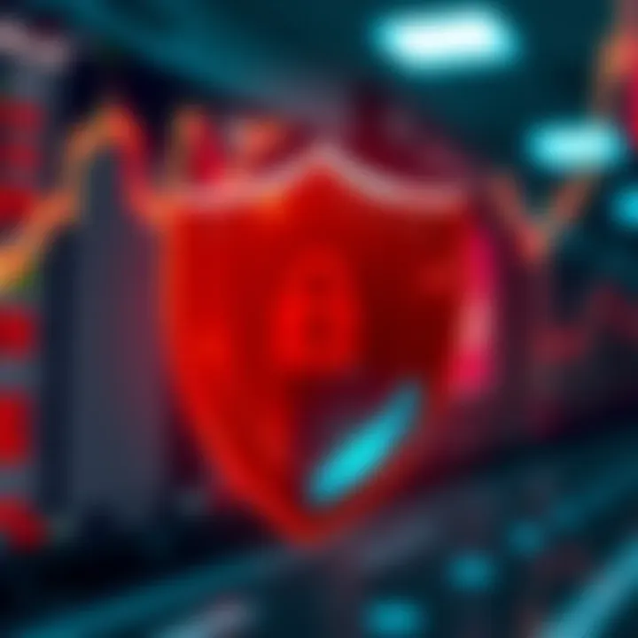 Security shield icon representing protection features in forex trading platforms