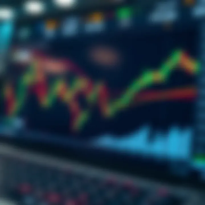 Currency Exchange Trends and Forex Chart Analysis Illustration of forex trading charts displaying currency exchange trends and analysis