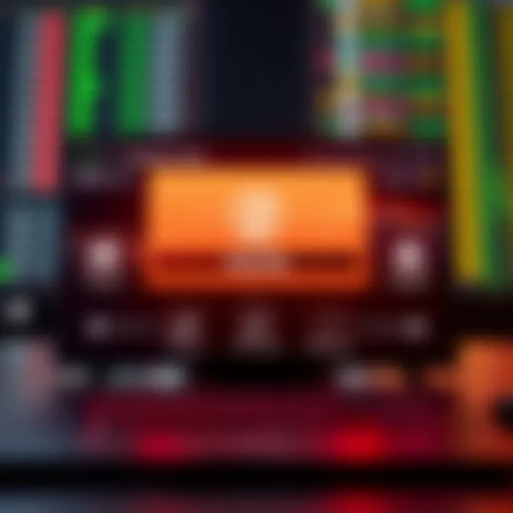 Secure digital platform showcasing trading security features and data protection icons