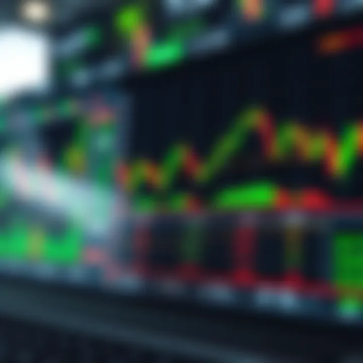 Overview of a trading platform displaying currency pair charts and key statistics