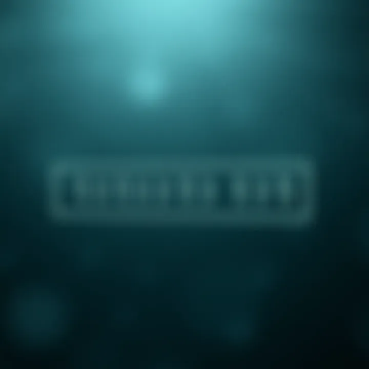 Diagram depicting a data structure like a linked list unsuitable for binary search due to lack of random access