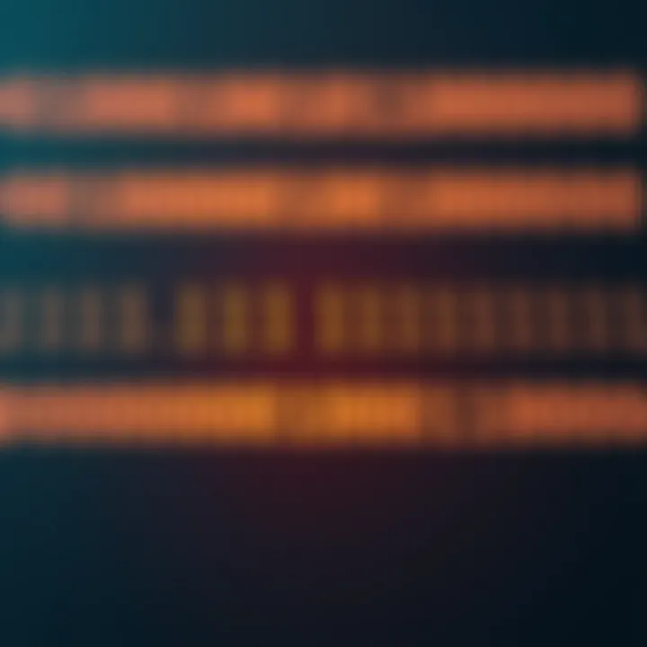 Diagram illustrating division of binary numbers with bits aligned and subtraction performed