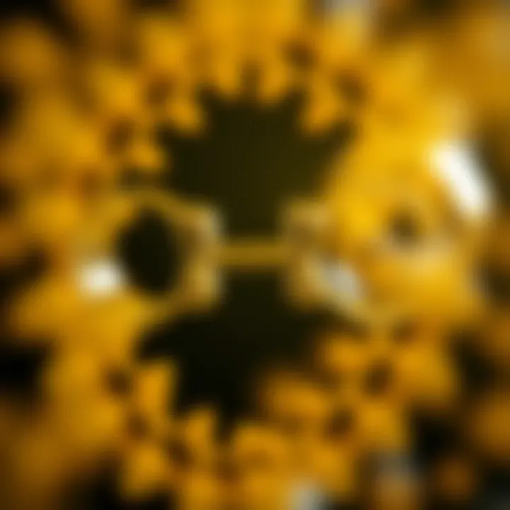 Diagram illustrating ionic bond formation between a metal and a non-metal showing electron transfer