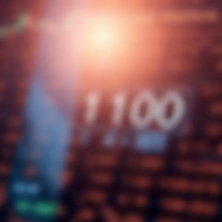 Diagram illustrating the conversion of a binary number into decimal and hexadecimal formats