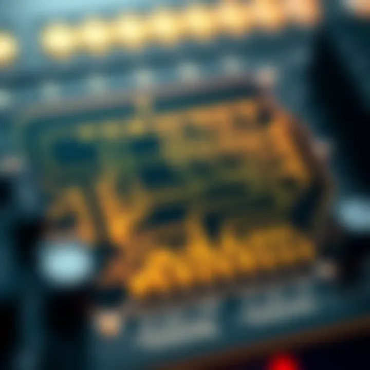 Diagram illustrating the fundamental circuit design of a binary counter with flip-flops and logic gates