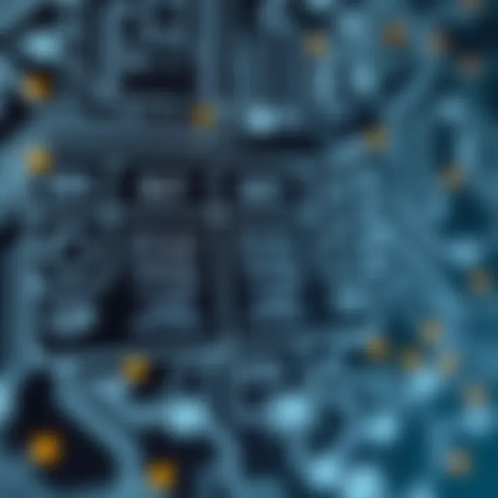 Graphical representation showing different types of binary counters and their operational flow in digital circuits