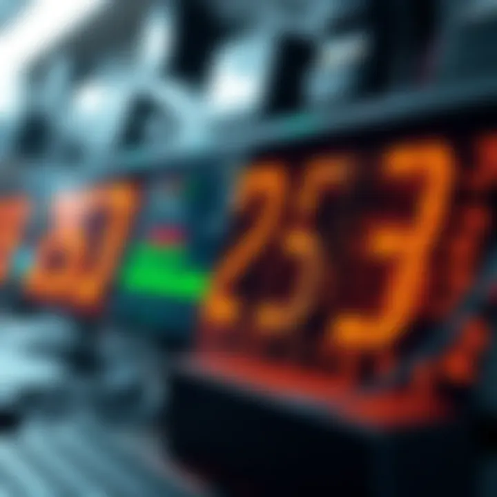 Graphic showing practical applications of binary numbers in digital electronics and computing