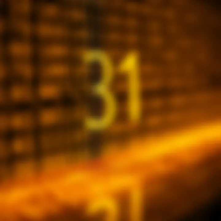 Diagram showing the breakdown of a decimal number into binary digits using place values