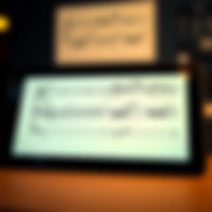 Diagram showing the division of a musical piece into A and B sections typical of binary form