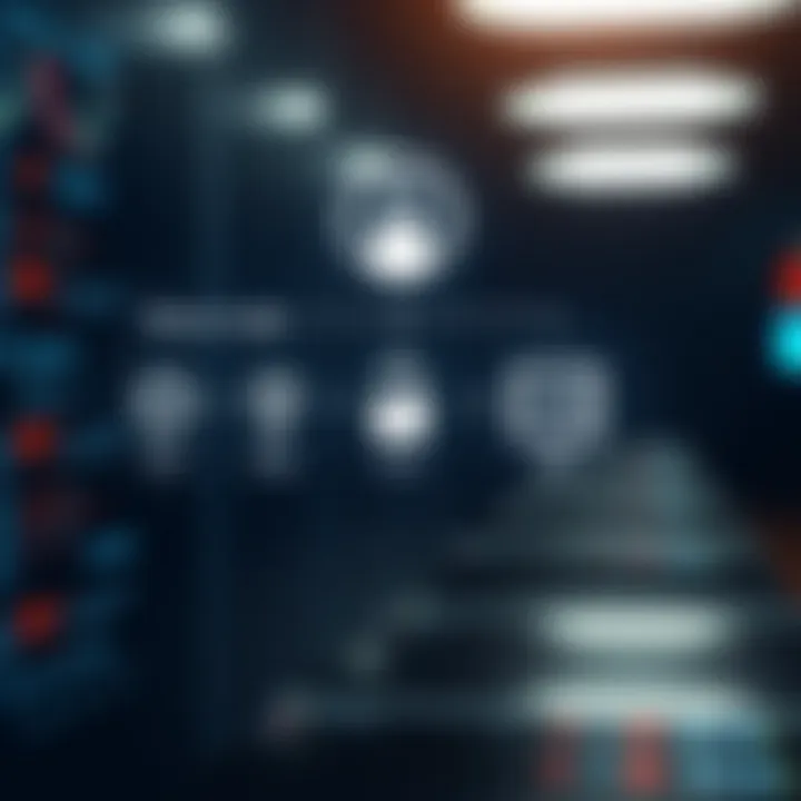 Diagram illustrating the workflow of binary login authentication showing data flow between user device and server