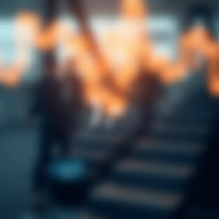 Diagram illustrating the operation of a binary function on two abstract elements within a mathematical set