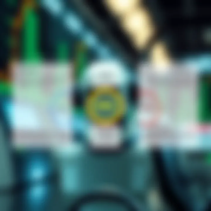 Diagram highlighting key features and risk factors associated with using binary option robots