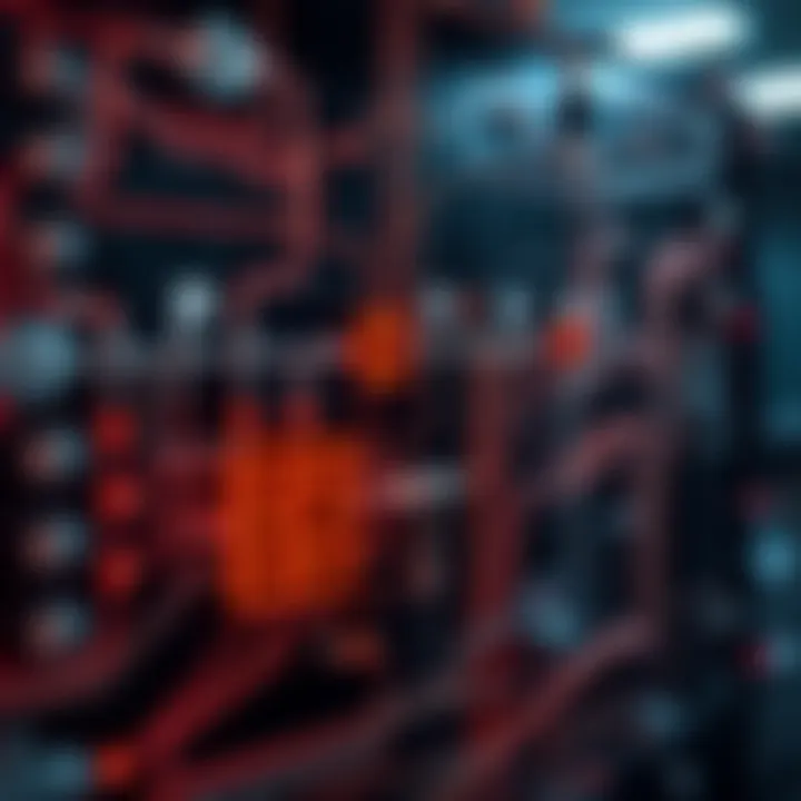 Diagram showing the internal logic gates and connections of a binary parallel adder circuit