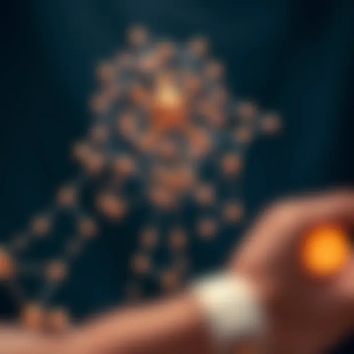 Visualization of binary relations applied in graph theory with nodes and edges