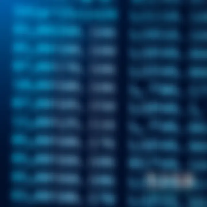 Diagram showing the binary digits corresponding to the decimal number sixty-five