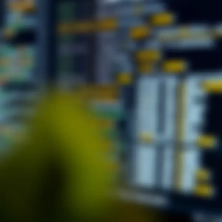 Code snippet demonstrating binary search implementation in a programming language