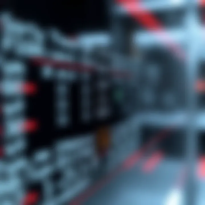 Graphical representation of binary search algorithm dividing a sorted array to find a target value