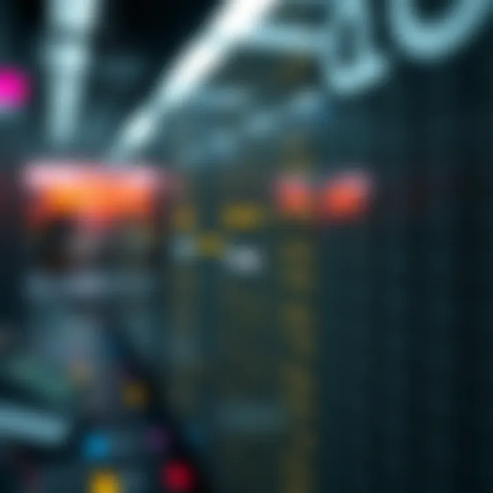 Flowchart showing the decision path taken in binary search algorithm during data lookup