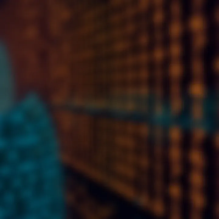 Visual representation of binary search algorithm narrowing down search range in a sorted array