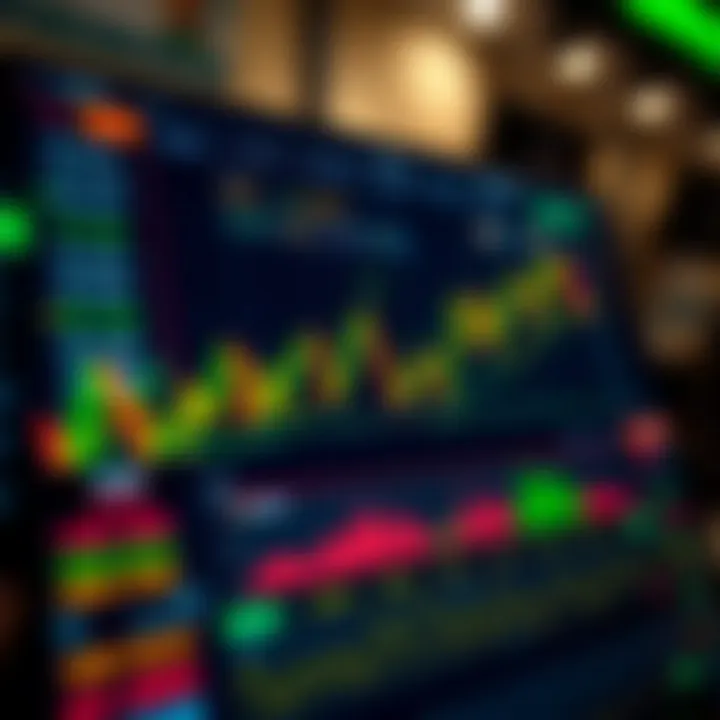 User interface of a cryptocurrency trading platform showing real-time market data and trading options