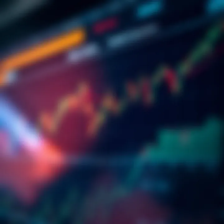 Graph illustrating daily forex trading volume fluctuations and market liquidity dynamics