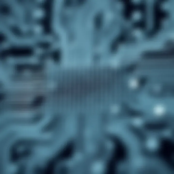 Diagram illustrating the pattern and structure of grey code in a digital circuit