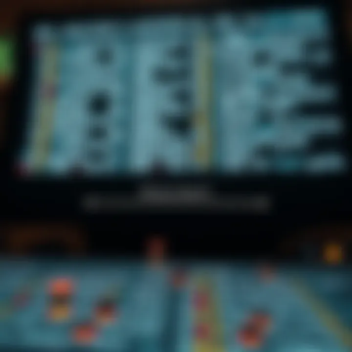 Diagram demonstrating the binary search algorithm dividing a sorted list to locate a target value efficiently