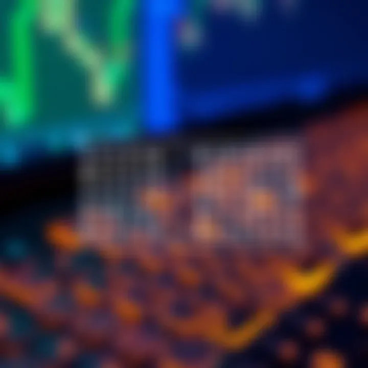 Diagram illustrating the binary search algorithm dividing a sorted array into halves