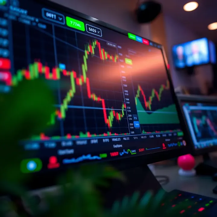 Forex Trading Software Interface tailored for Pakistani Traders User interface of forex trading software displaying charts and currency pairs for Pakistani market