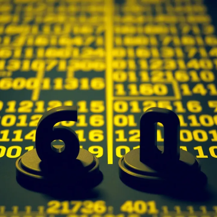 Visual representation of the decimal and binary number systems highlighting their differences