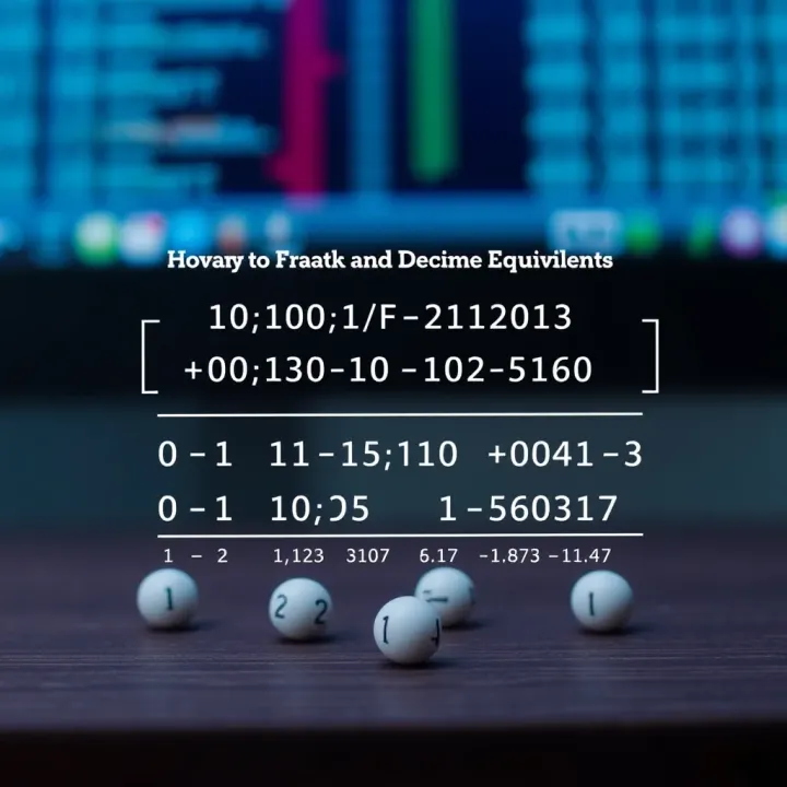 How to Convert Binary Fractions to Decimal Numbers How to Convert Binary Fractions to Decimal Numbers