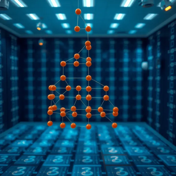 Visual representation of access probabilities influencing the arrangement of nodes in a binary search tree for efficient data retrieval