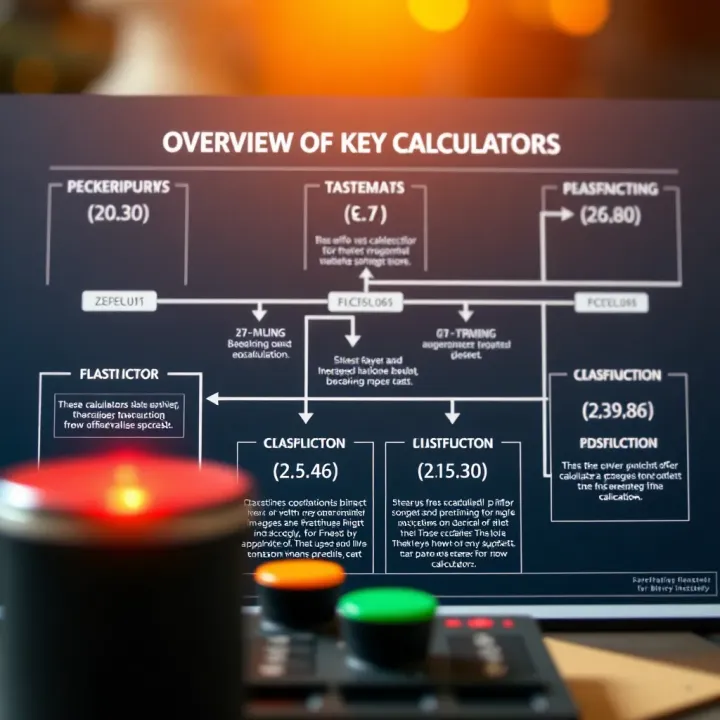Overview of Key Functions in Binary Calculators Flowchart illustrating common binary calculator functions and their applications