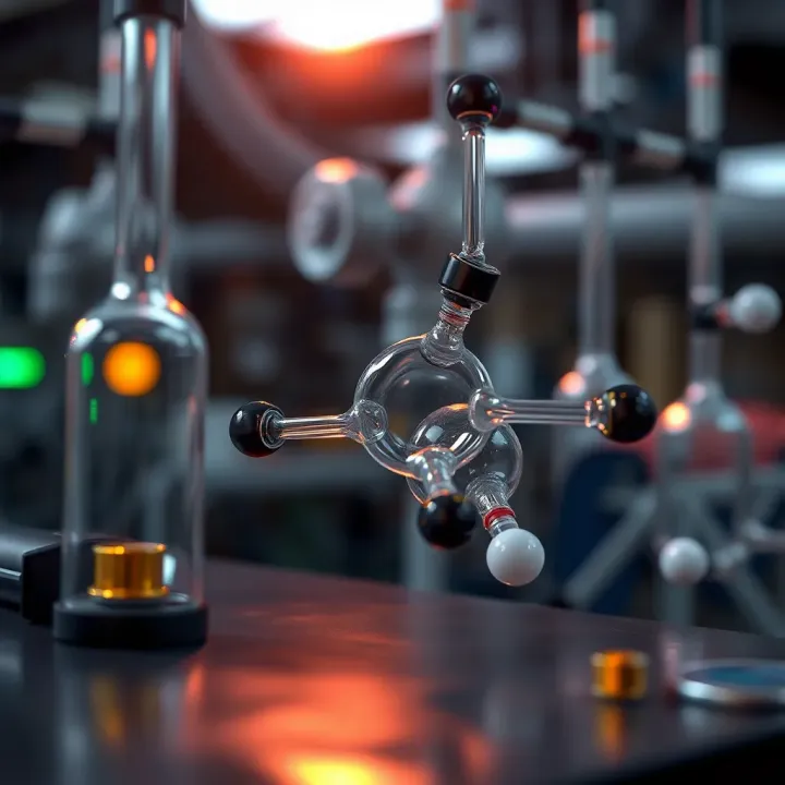 Visual representation of chemical behavior and applications of hydrogen binary compounds in industry