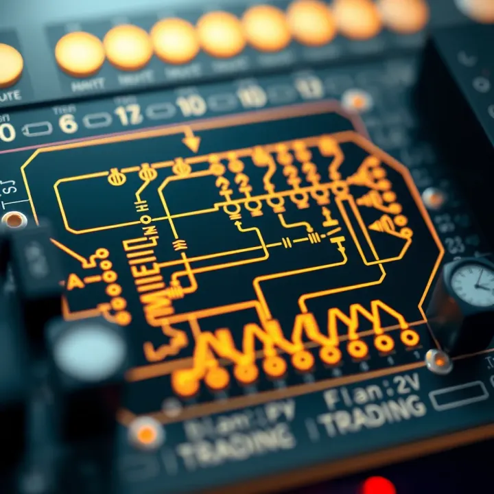 Diagram illustrating the fundamental circuit design of a binary counter with flip-flops and logic gates