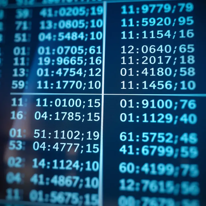 Visual comparison of binary and decimal number systems displaying conversion examples