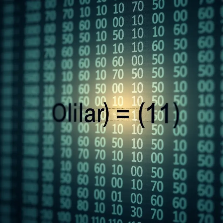 Diagram showing an operator symbol connecting two operands in a mathematical expression