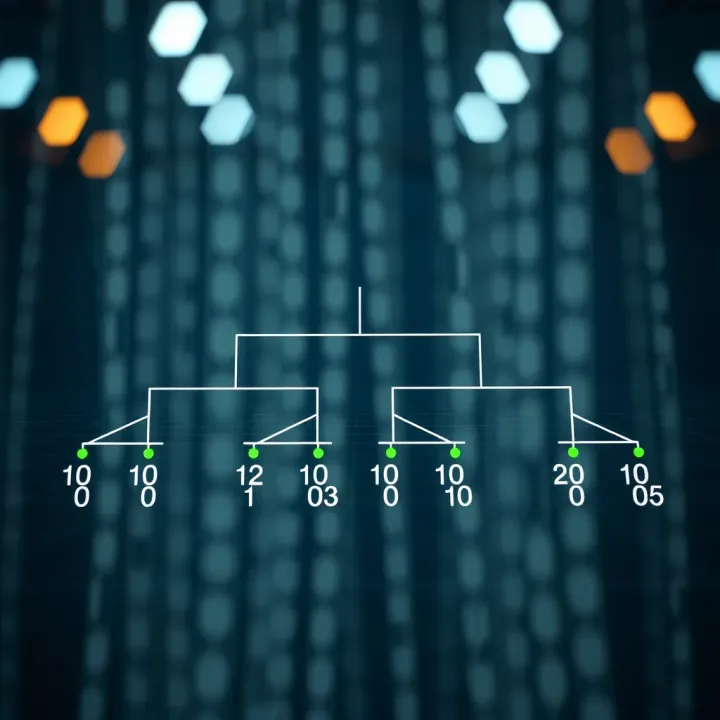 Structure of a Binary Search Tree Diagram showing the structure of a binary search tree with nodes and links